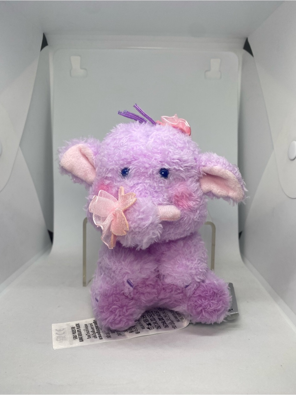 Disney Store Japan Sakura Lumpy Winnie The Pooh Plush Keychain Flowers NEW